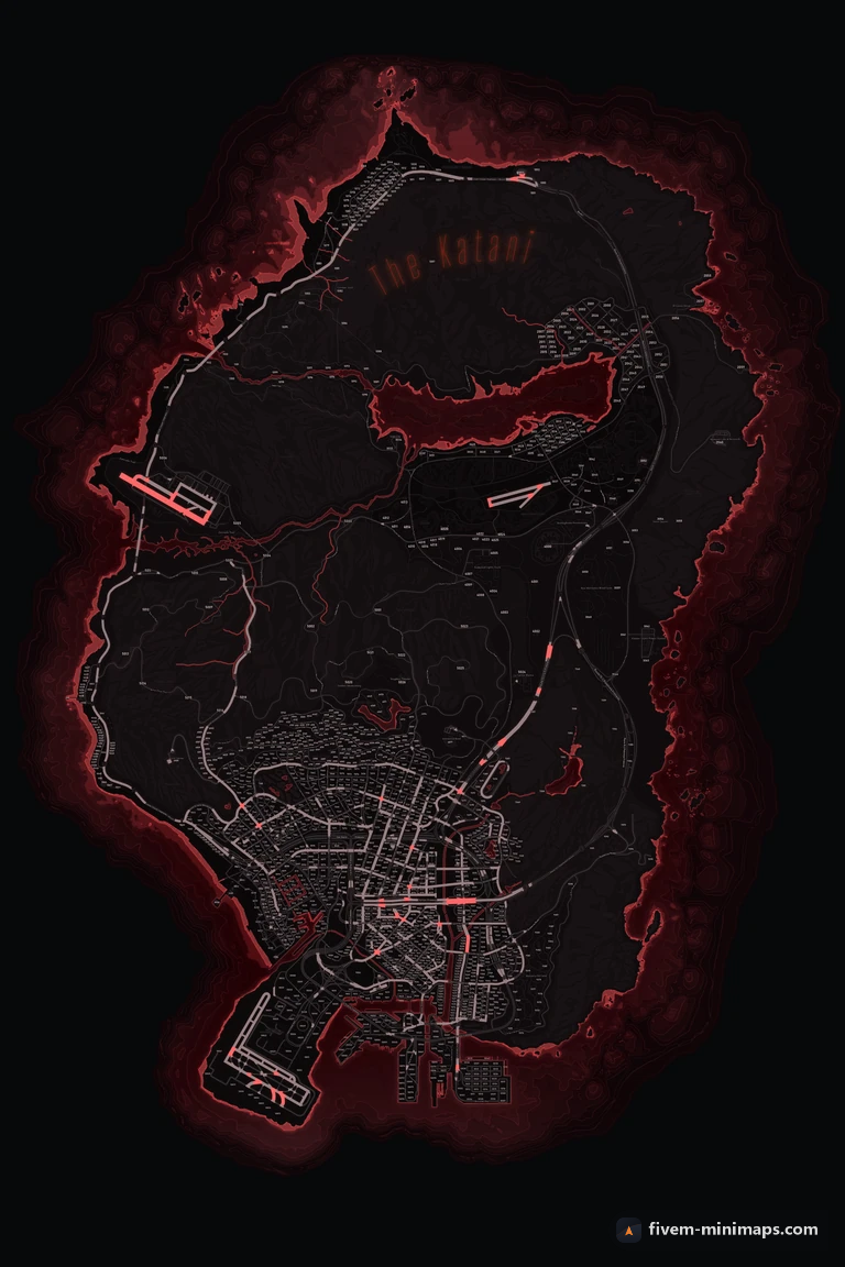 My server map — a branded minimap for FiveM bought from us