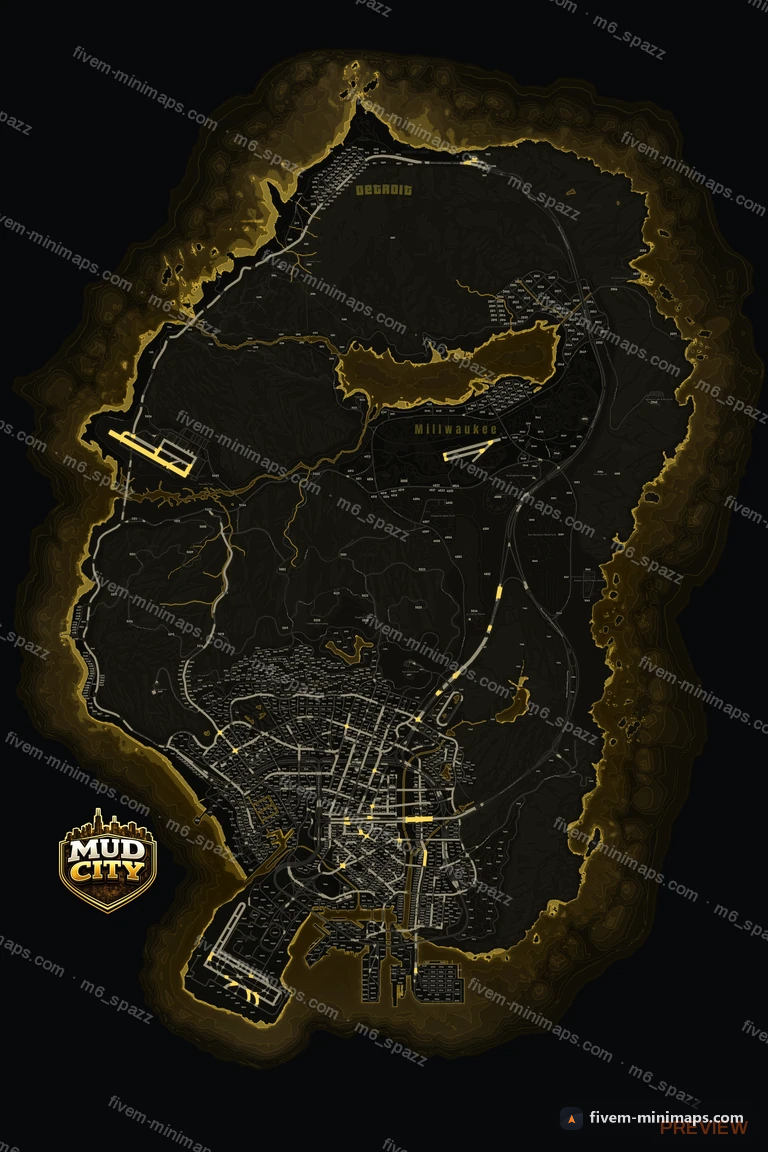 My server map — a branded minimap for FiveM bought from us