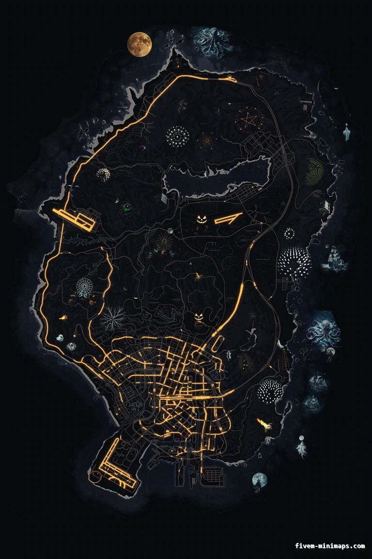 FiveM Halloween minimap