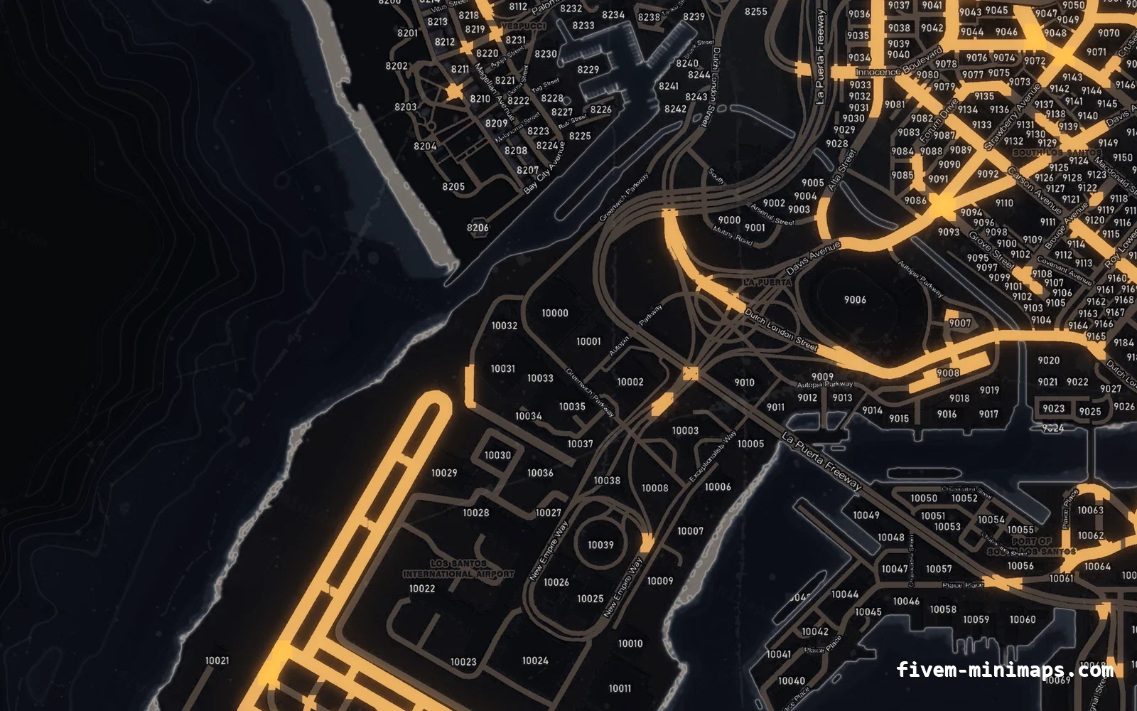 Halloween Black Halloween minimap for FiveM, the harbour