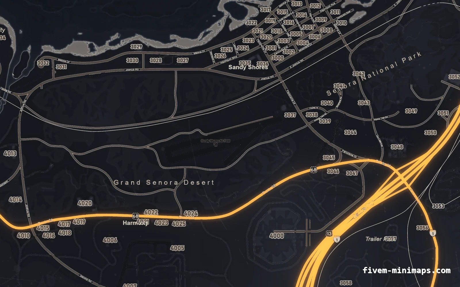 Halloween Gray Halloween minimap for FiveM, sandy shores