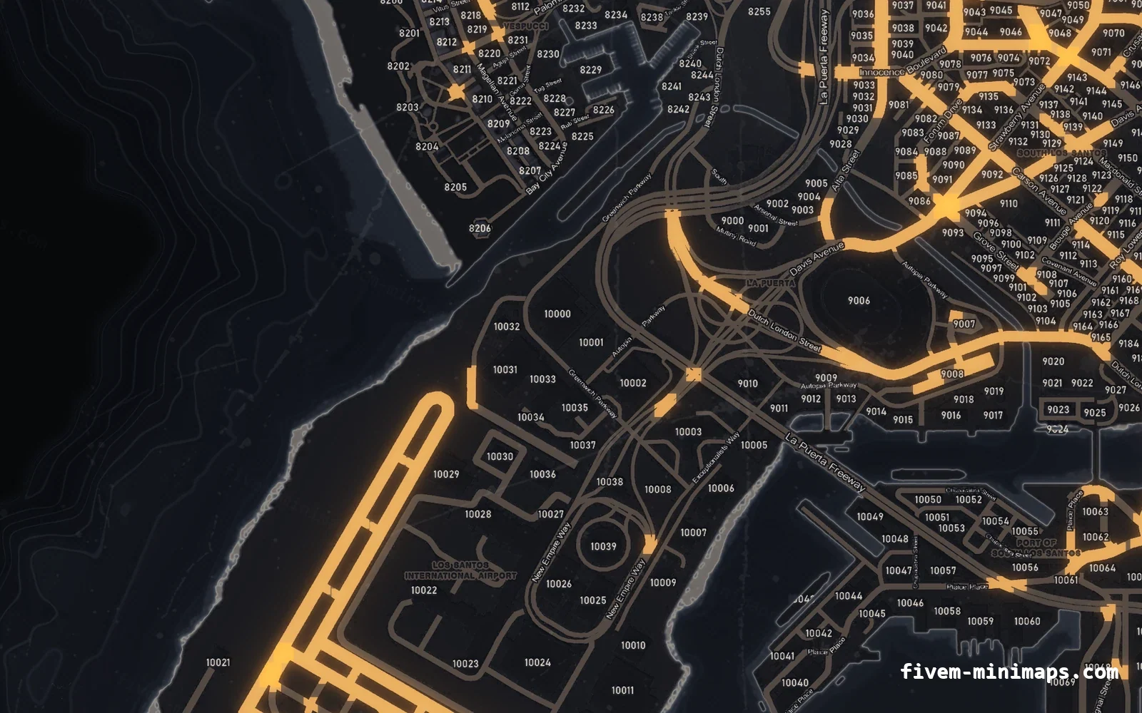 Halloween Gray Halloween minimap for FiveM, the harbour