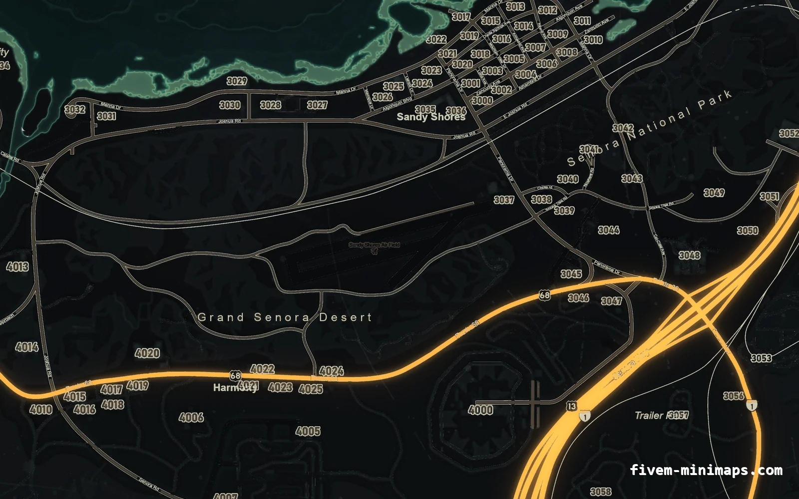 Halloween Green Halloween minimap for FiveM, sandy shores