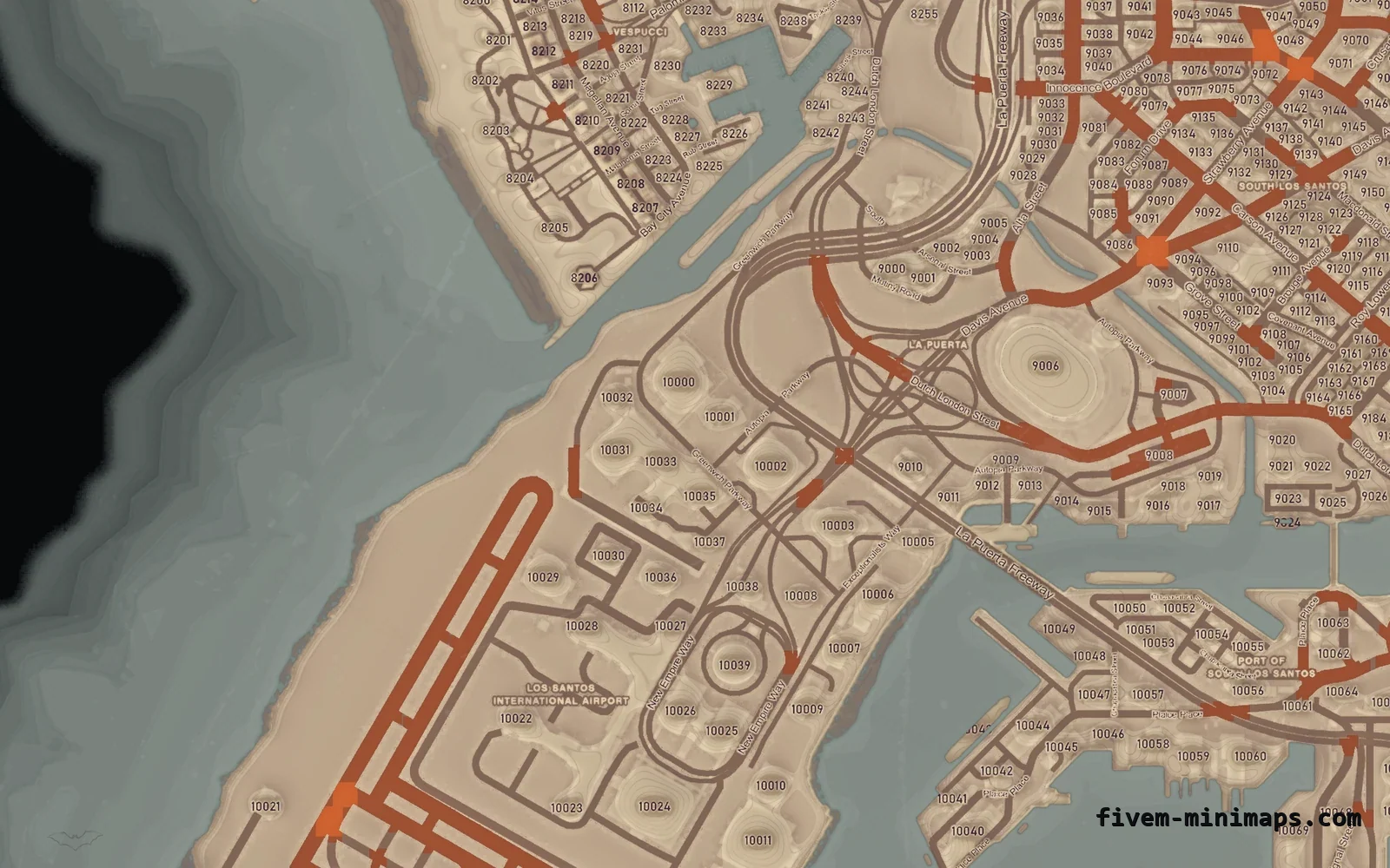 Halloween Mixed light Halloween minimap for FiveM, the harbour