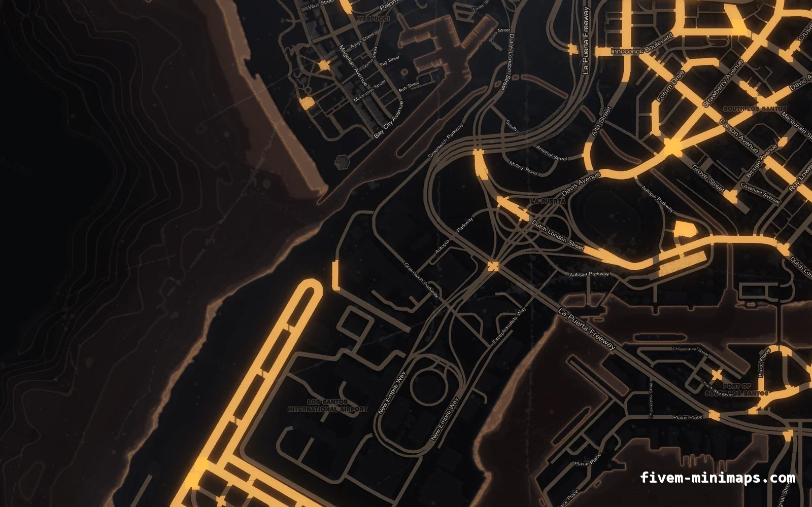Halloween Orange Halloween minimap — The harbour Halloween Orange Halloween minimap for FiveM, the harbour