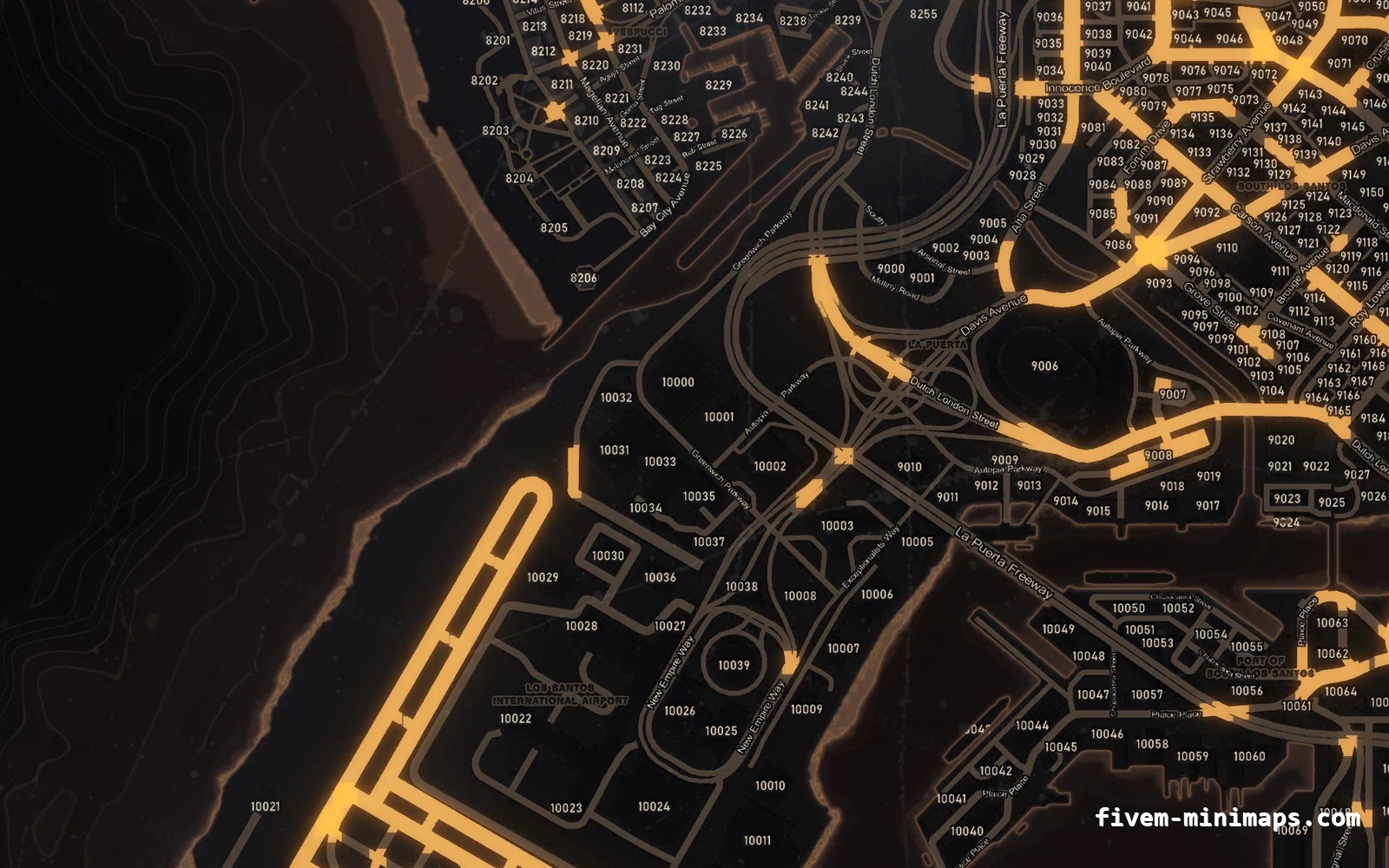 Halloween Orange Halloween minimap for FiveM, the harbour