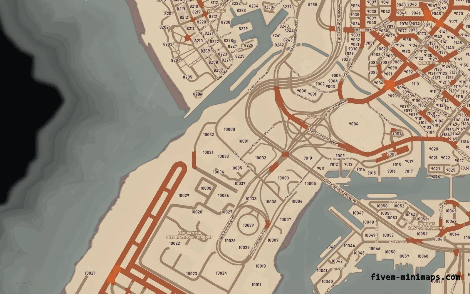 Halloween White Halloween minimap for FiveM, the harbour