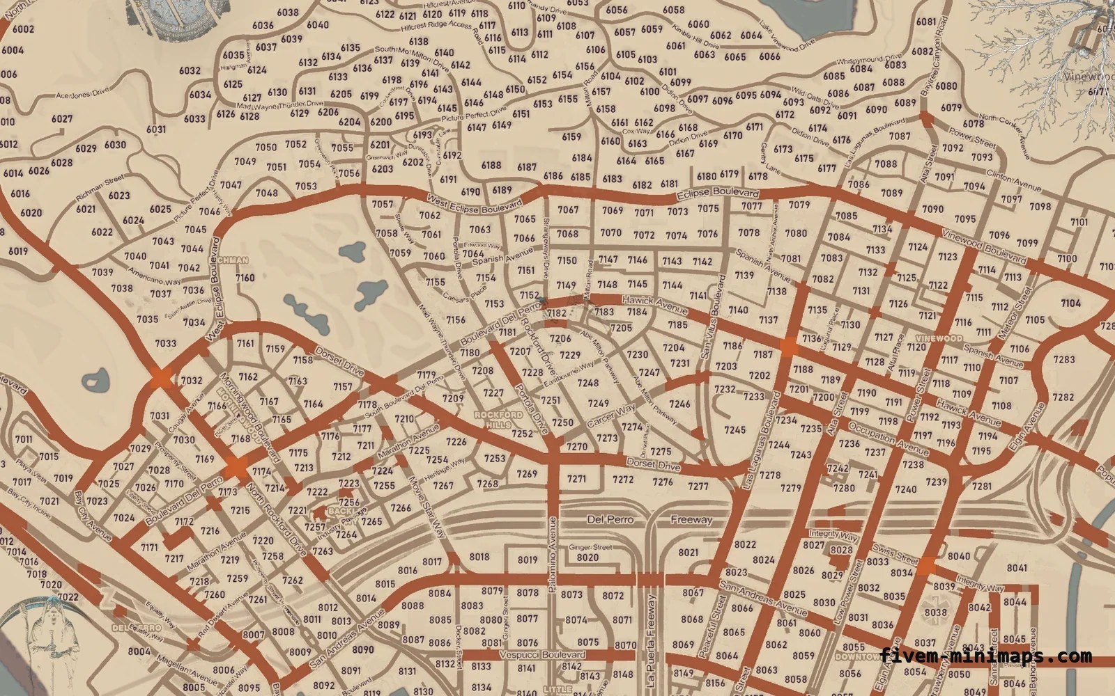 Halloween White Halloween minimap for FiveM, los santos