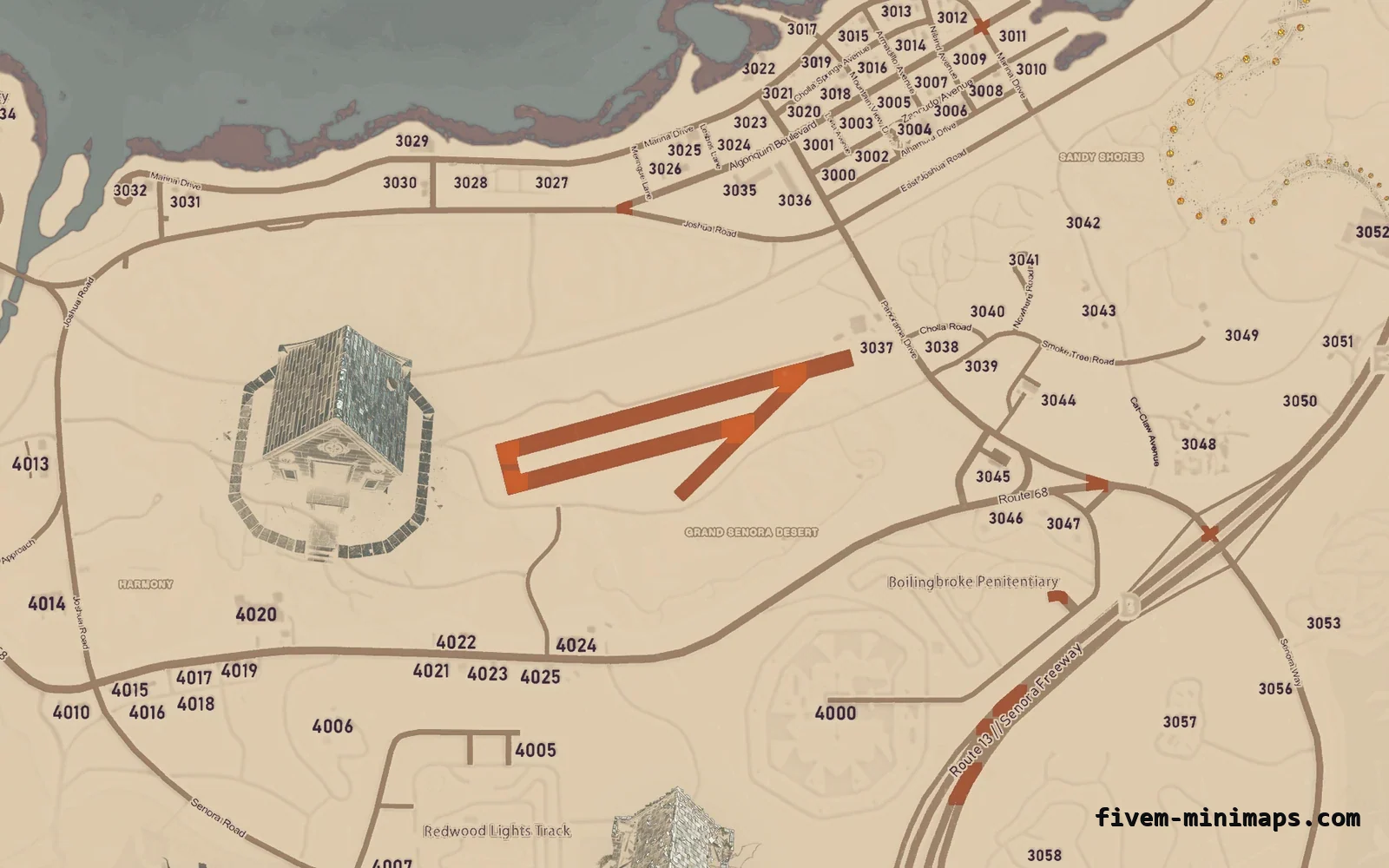 Halloween White Halloween minimap for FiveM, sandy shores