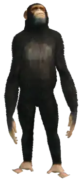 a_c_chimp ped model in GTA 5